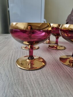 6X SKLENICE RUČNĚ MALOVANÉ SKLÁRNA RAPOTÍN - 2
