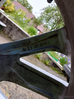 Originál ALU kola Škoda Scala Kamiq R18 + zimní pneu - 2