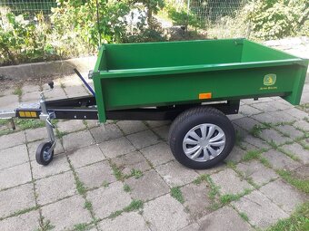 Přívěsný sklápěcí vozík nejen za čtyřkolku - 2