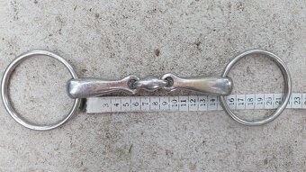 Stihlové dvakrát lomené udidlo, vel. 14cm - 2