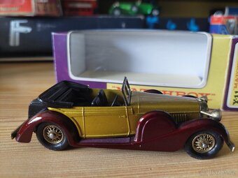 Matchbox yesteryear Y11 Lagonda VZÁCNÝ ODSTÍN MAROON - 2