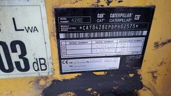 traktorbagr Caterpillar 428EII - 2