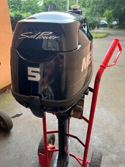 Zanovni lodni motor Mercury 5hp SailPower, dlouha noha - 2