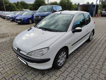 PEUGEOT 206 1.4 HDi 50KW,SERVO,EL.OKNA,CENTRÁL,ZÁVĚS. - 2