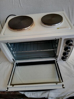 Mini trouba Rohnson a vařič, malá a lehká - 2