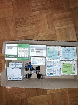 Jističe, stykače,motorové,přepěťové ochrany,většina nepoužit - 2