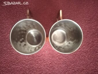 HRNEČKY 2 ks. nepoužité - měď. - 2