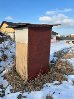 Stavební kadibudka / suché WC (Valeč u Hrotovic) - 2
