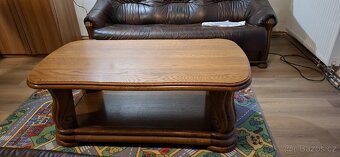 Velky dubovy konferencni stul - 2