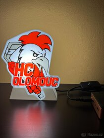 HC Olomouc 3D lampička - 2