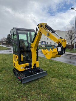 Minibagr 1300KG KUBOTA MOTOR - 2