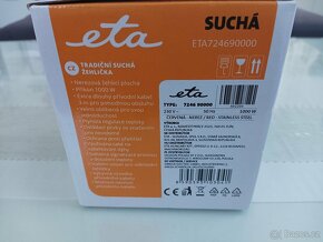 Prodám novou žehličku ETA - 2