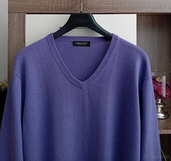Loden-Frey luxusní svetr vel. L/XL kašmír hedvábí nový - 2