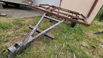 Vozík vlek vlečka - fréza traktor malotraktor - 2