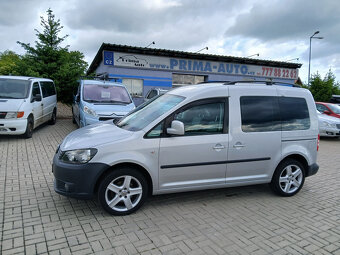 VW Caddy 1,6 TDI Obytná vestavba, solár, lůžko - 2