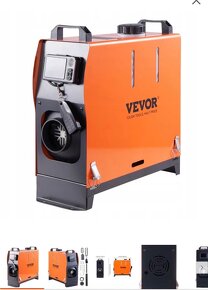 Nezávislé naftové topení Vevor 5/ 8 KW - 2
