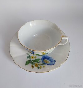 Čajové porcelánové šapo Meissen - Míšeň - mini oťuk - 2