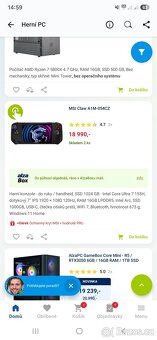 MSI Claw A1M-054CZ, ultra 7, 1tb - 2
