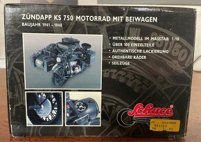 Kovový model Zundapp KS 750 - 2