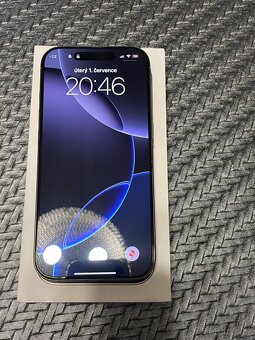 Prodám Apple IPhone 16 Pro 128GB Přirodní Titan - 2