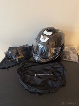 Scorpion EXO-TECH EVO Carbon vel. S + Sena ST1 Spider 3.0 - 2