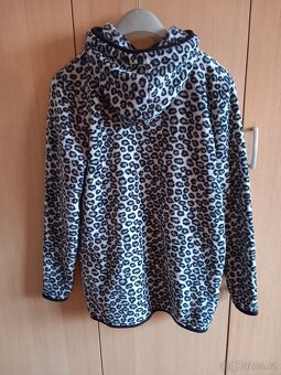 Dámská plyšová mikina s kapucí vel.: L, nová - 2