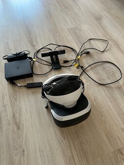PlayStation VR – výborný stav + kamera + PS5 adaptér - 2