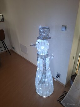 Vánoční sněhulák Retlux RXL 401 120 LED světel   Prodám nove - 2