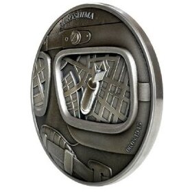 investiční střibrnné mince - Hiroshima - 2