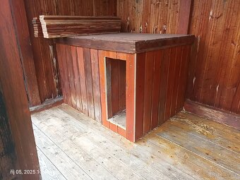 Prodám zateplenou boudu a kotec pro psa - 2