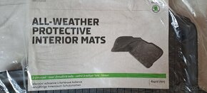 Škoda Rapid gumové koberce - 2