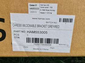 Hamax Caress s výškově nastavitelnou opěrka zad - nová - 2