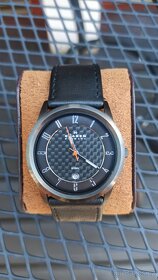 Pánské hodinky Skagen - elegantní, tenké - 2