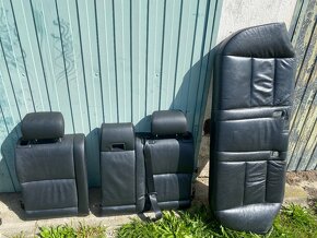 Komfort sedacky BMW e61 černá kůže lamaci - 2
