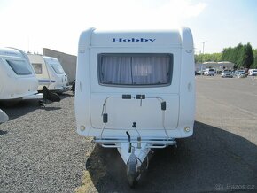 Prodám karavan Hobby 400 sf,r.v.2010 + mover + předstan. - 2
