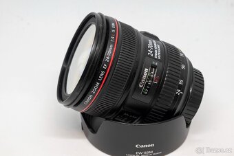 Canon 24-70/4 IS L USM v krásném stavu, krabice - 2