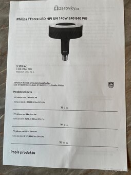 Výkonné LED světla 140W a 90W - 2