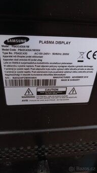 Prodám plasmu Samsung - 2
