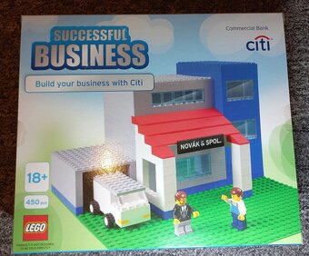 Lego Citi, 450ks - neprodejný vzorek- nové - 2