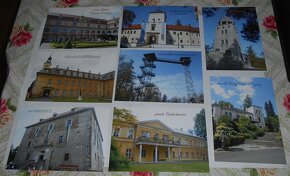 pohlednice hrady, zámky, rozhledny.... vlastní tvorba - 2