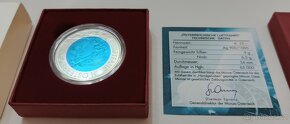 Bimetalová mince 25 euro Rakousko 2007 - 2