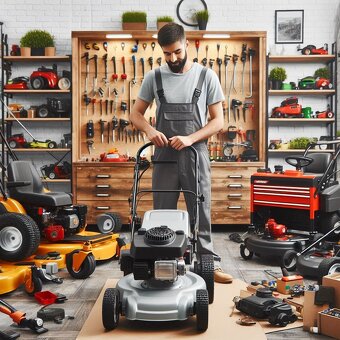 Servis a údržba lesní a zahradní techniky - 2