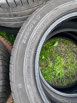 2ks letních pneu 225/50 R17 - Continental - 2