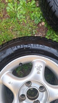 Alu kola 4x100 13" 165/70 zimní pneu - 2