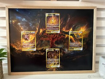 Pokémon extended illu. Giratina Arceus + UV obal + rámeček - 2