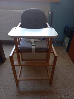 Dětská jídelní rozkládací židlička - 2