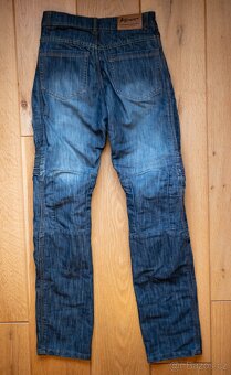 Kalhoty na moto - kevlarové Jeans Viper Warrior - 2