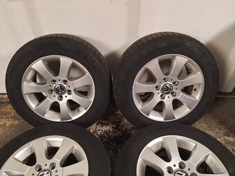 Alu kola 5x120 r16 na VW T5 zimní pneu - 2