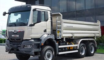 MAN TGS 33.480 - 6x6 – NOVÉ - Sklápěč S3 + Bordmatik - 2