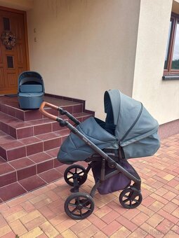 Kočárek Roan Bass Next Night Green, 2 v 1 - 2